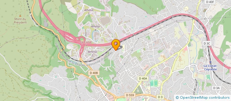 localisation de l'entreprise DECHET ZERO & CO.  LA CIOTAT