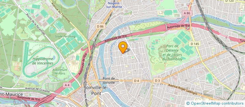 localisation de l'entreprise DECI'BELL  JOINVILLE-LE-PONT