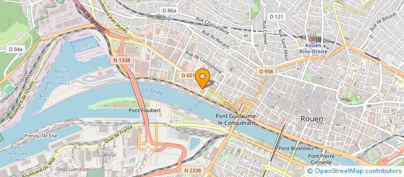 localisation de l'entreprise DECI'BELLS à ROUEN