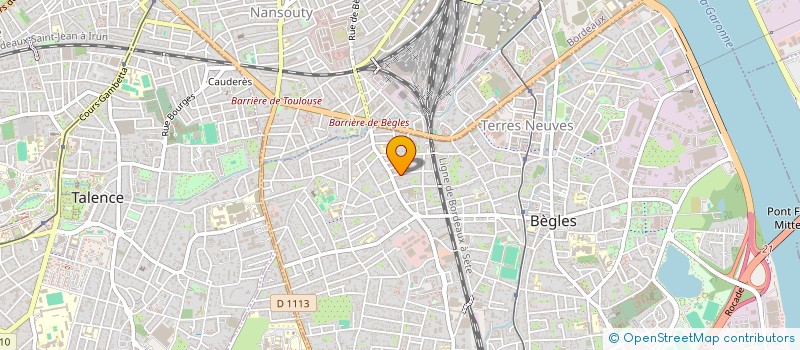 localisation de l'entreprise DECI-DELA à BEGLES