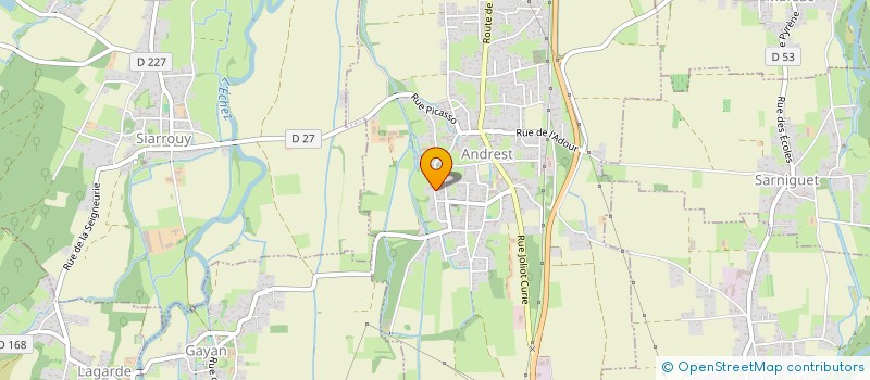 localisation de l'entreprise DECI-DELA  ANDREST