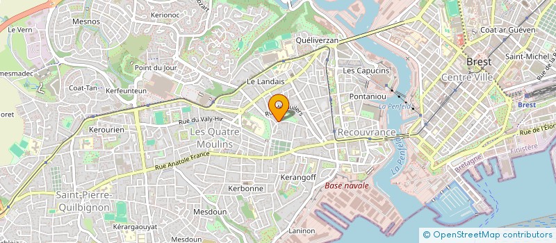 localisation de l'entreprise DECI-SHANGH  BREST