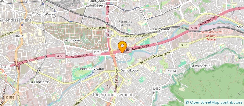 localisation de l'entreprise DECIBEL MUSIC à MARSEILLE