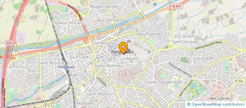 localisation de l'entreprise DECIBEL PRODUCTION à PERPIGNAN
