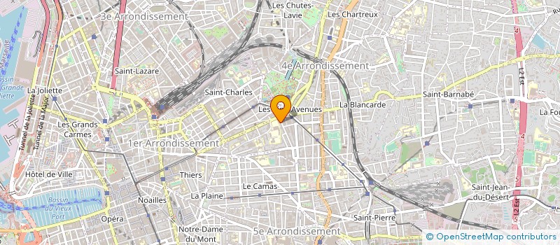 localisation de l'entreprise DECIBEL SARL à MARSEILLE