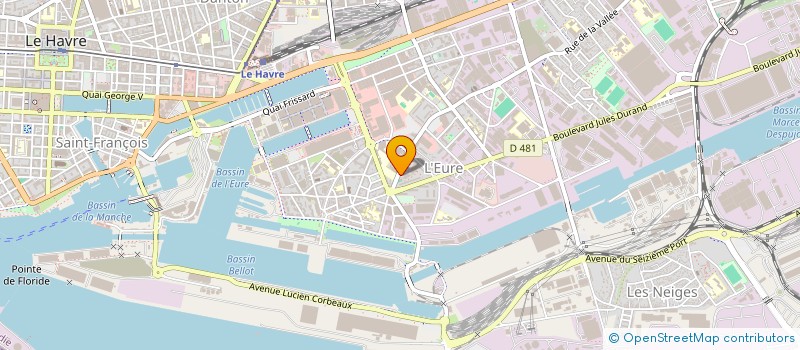 localisation de l'entreprise DECIBEL SOLUTIONS à LE HAVRE