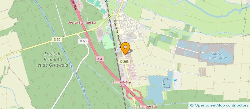 localisation de l'entreprise DECIBEL SOLUTIONS  BRUMATH