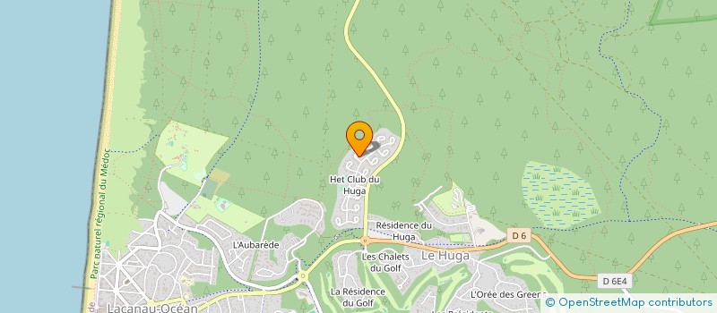 localisation de l'entreprise DECIBELL  LACANAU