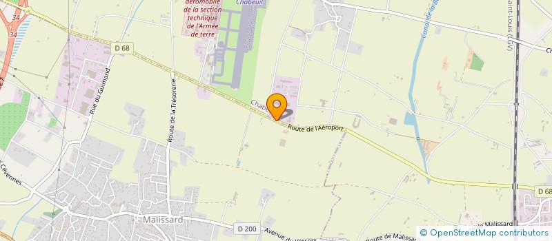 localisation de l'entreprise DECIBELL FRINGUE à CHABEUIL