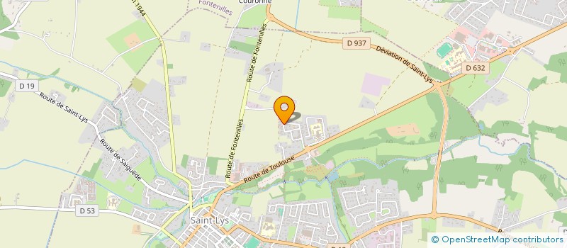 localisation de l'entreprise DECIBELS  SAINT-LYS