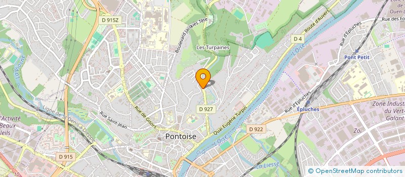 localisation de l'entreprise DECIBELS FACTORY  PONTOISE