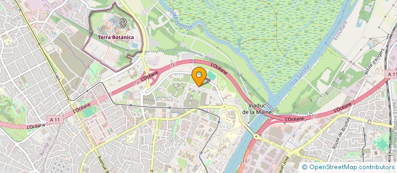 localisation de l'entreprise DECIDELA, ENTRE LES MOTS à ANGERS