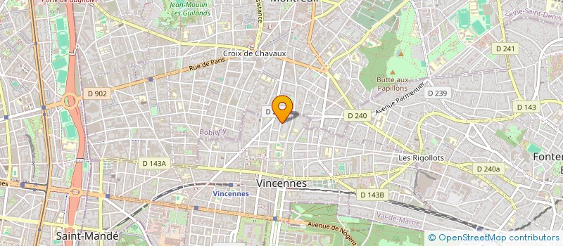 localisation de l'entreprise DECIDER.AI à VINCENNES