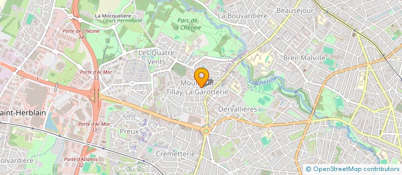 localisation de l'entreprise DECIL à SAINT-HERBLAIN