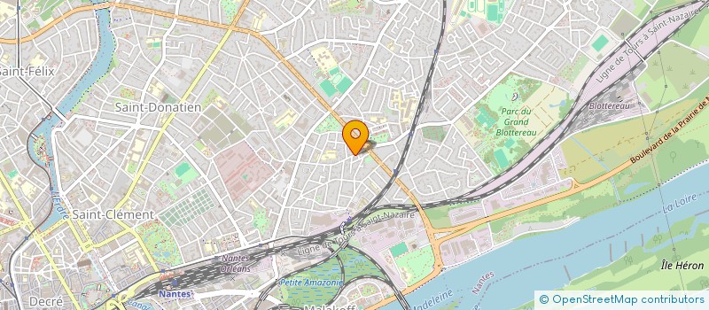 localisation de l'entreprise DECIMA NONA à NANTES