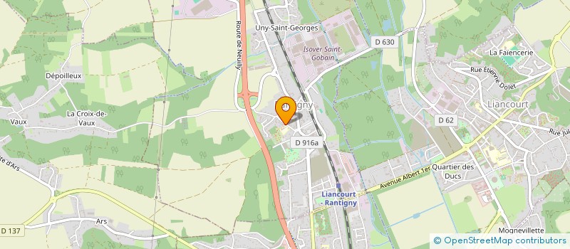 localisation de l'entreprise DECIMAL PLACES  RANTIGNY