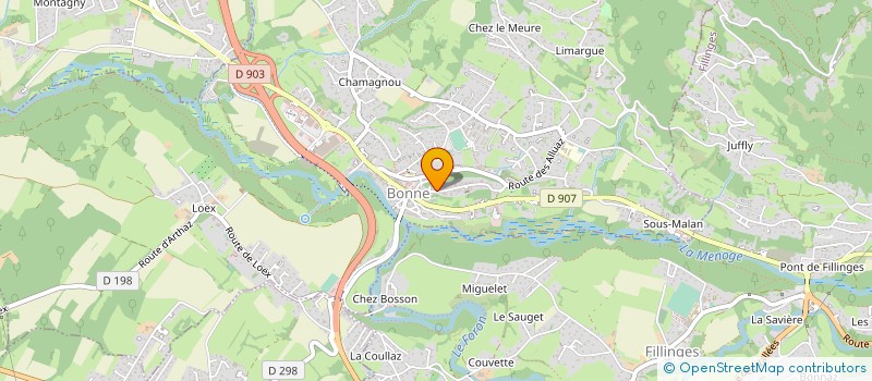 localisation de l'entreprise DECIMALE SOLUTION à BONNE