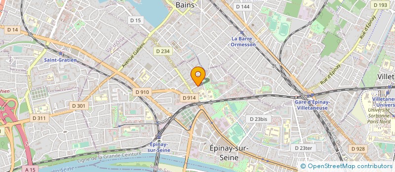 localisation de l'entreprise DECIMETRE à EPINAY-SUR-SEINE