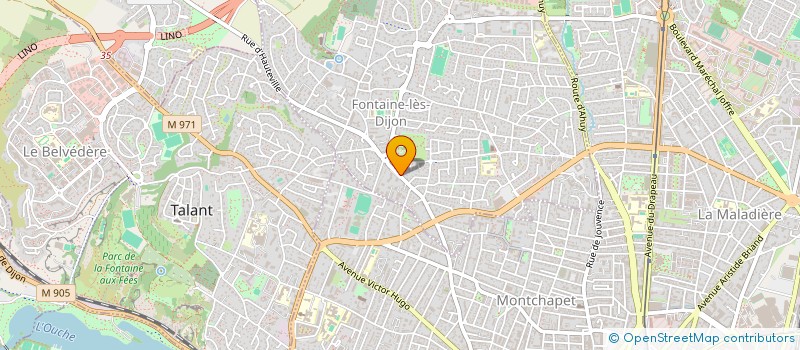 localisation de l'entreprise DECISION HOPITAL  DAIX