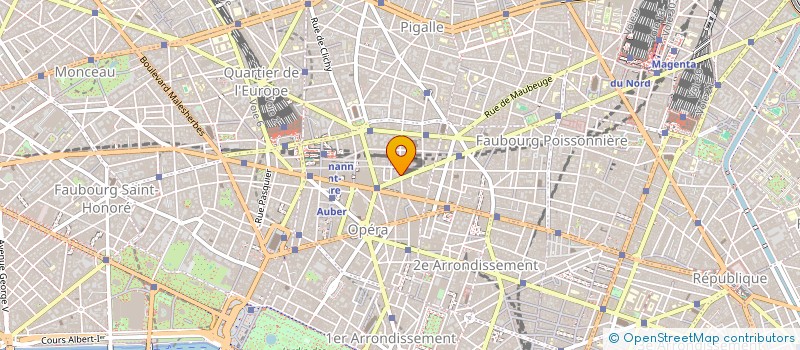 localisation de l'entreprise DECISIONNEL  PARIS