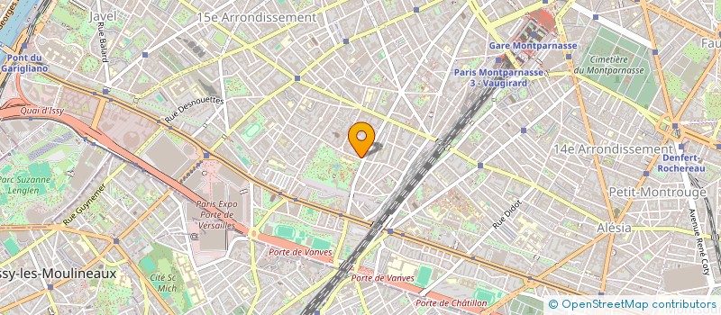 localisation de l'entreprise DECISIONS FINANCIERES SARL  PARIS