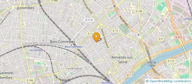 localisation de l'entreprise DECISYF AUDIT à ASNIERES-SUR-SEINE