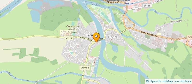 localisation de l'entreprise DECIZE MAINTENANCE à DECIZE