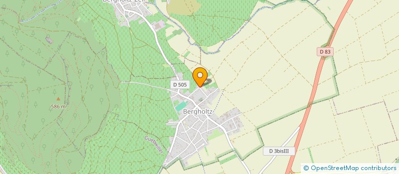 localisation de l'entreprise DECK 87  BERGHOLTZ