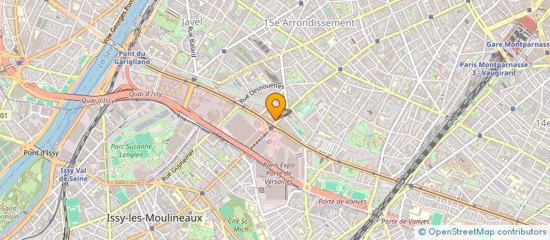 localisation de l'entreprise DECK  PARIS