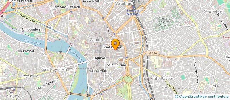 localisation de l'entreprise DECKER  TOULOUSE