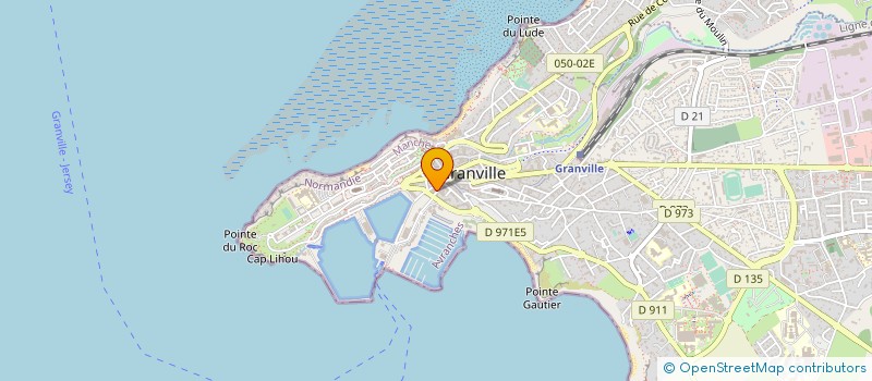 localisation de l'entreprise DECKER DISTRIBUTION  GRANVILLE
