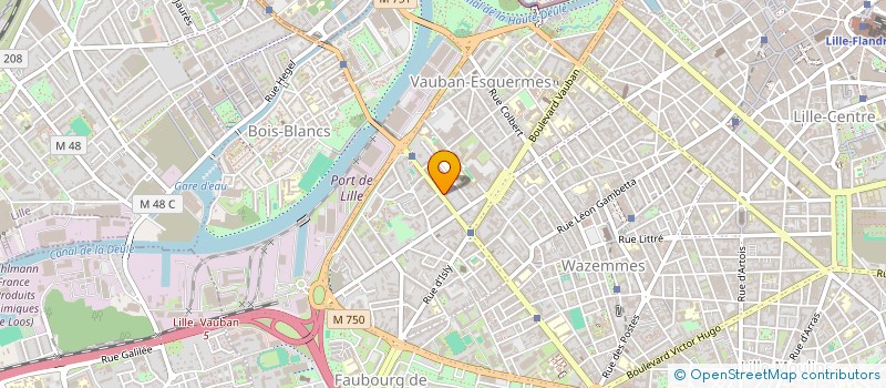 localisation de l'entreprise DECL à LILLE