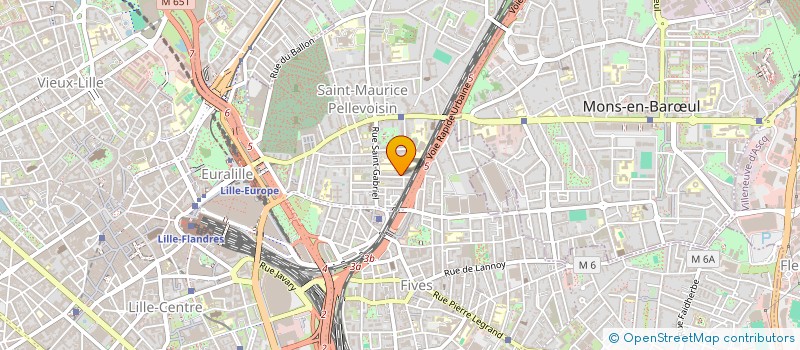 localisation de l'entreprise DECLAK  MONS-EN-BARUL