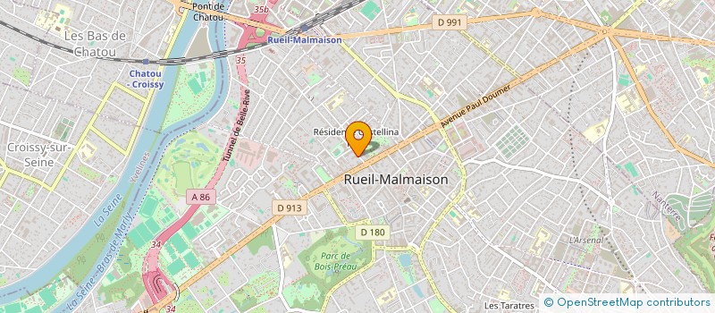localisation de l'entreprise DECLAME à RUEIL-MALMAISON