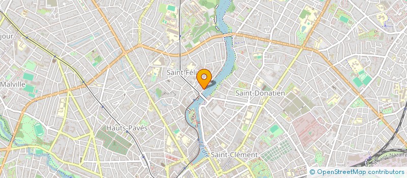 localisation de l'entreprise DECLEEC LM à NANTES