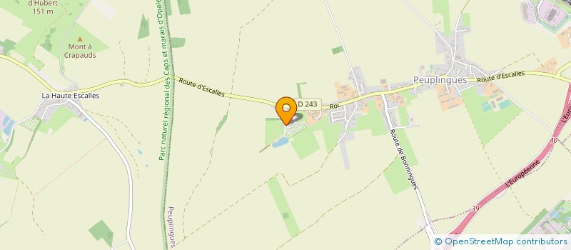 localisation de l'entreprise DECLEMY  PEUPLINGUES