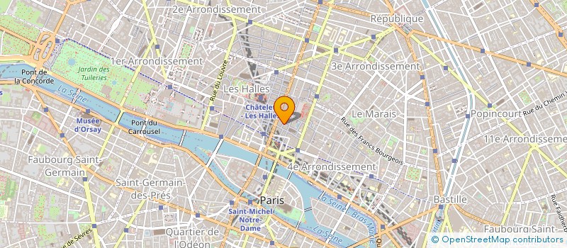 localisation de l'entreprise DECLIC à PARIS