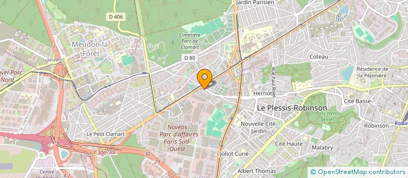 localisation de l'entreprise DECLIC à CLAMART