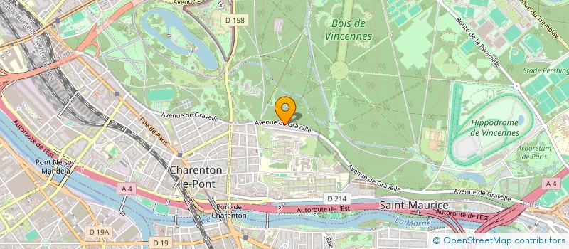 localisation de l'entreprise DECLIC à SAINT-MAURICE