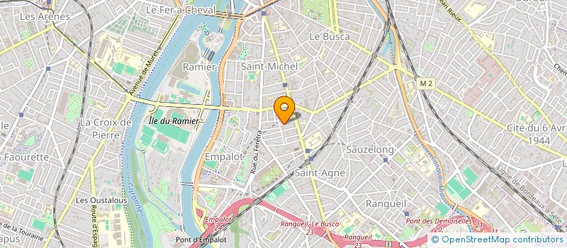 localisation de l'entreprise DECLIC' à TOULOUSE