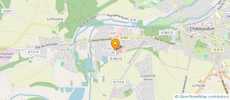 localisation de l'entreprise DECLIC'CONDUITE à CHATEAUDUN