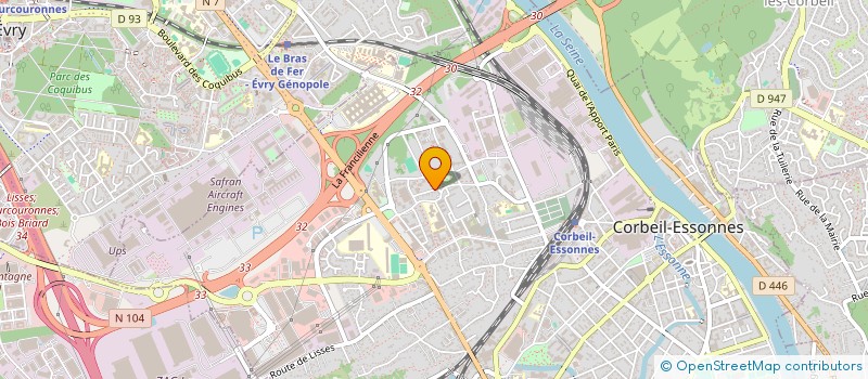 localisation de l'entreprise DECLIC DU CITOYEN  CORBEIL-ESSONNES