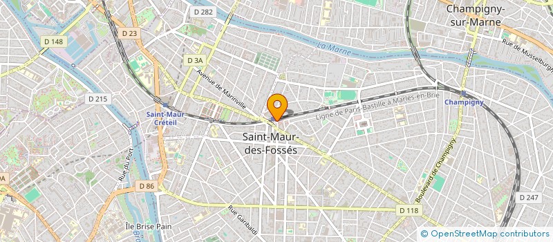 localisation de l'entreprise DECLIC ET DES CLACS à SAINT-MAUR-DES-FOSSES