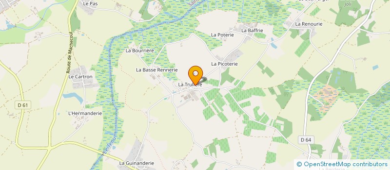 localisation de l'entreprise DECLIC GOURMAND à SAINT-MARS-DE-COUTAIS