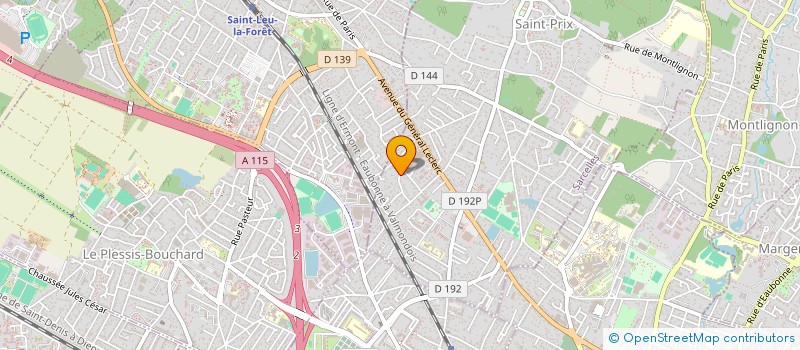 localisation de l'entreprise DECLIC HOME SERVICES à SAINT-PRIX
