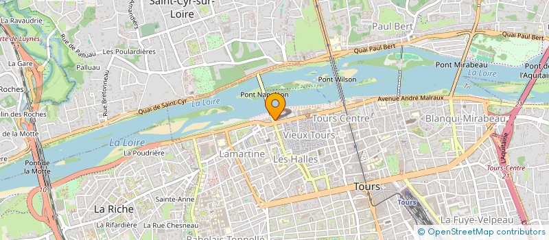 localisation de l'entreprise DECLIC IMMO 37 à TOURS
