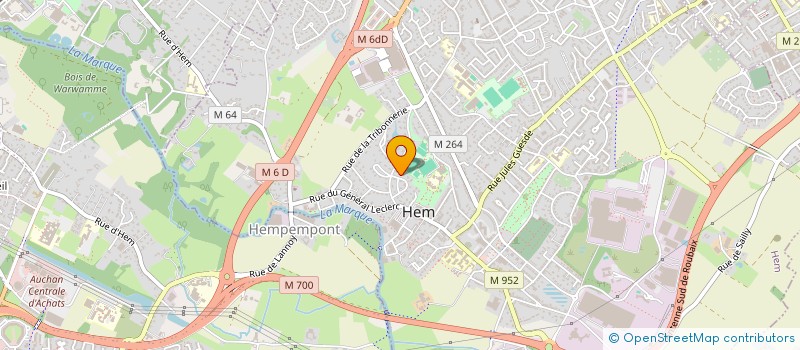 localisation de l'entreprise DECLIC INGENIERIE à HEM
