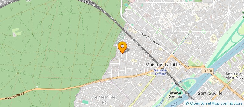 localisation de l'entreprise DECLIC LA GESTION MENTALE POUR APPRENDRE ET REUSSIR  MAISONS-LAFFITTE