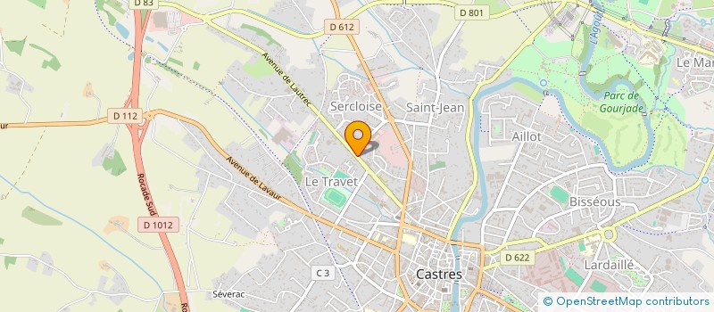localisation de l'entreprise DECLIC LAVAGE  CASTRES