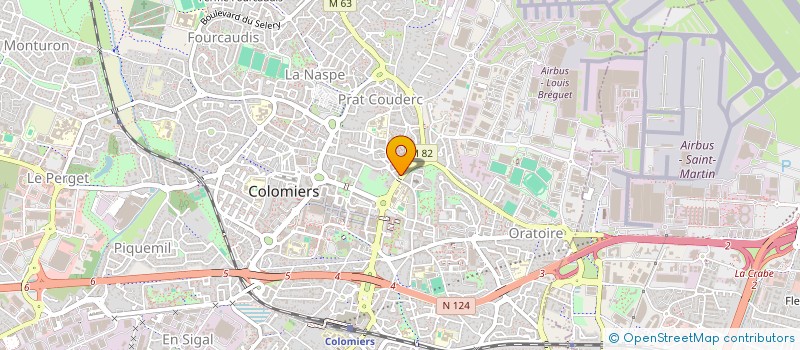 localisation de l'entreprise DECLIC MOTO à COLOMIERS